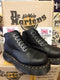 Dr Martens Vintage Black Waxy 6 hole Platform Boots,  Size 4 limited  Edition..Made in England