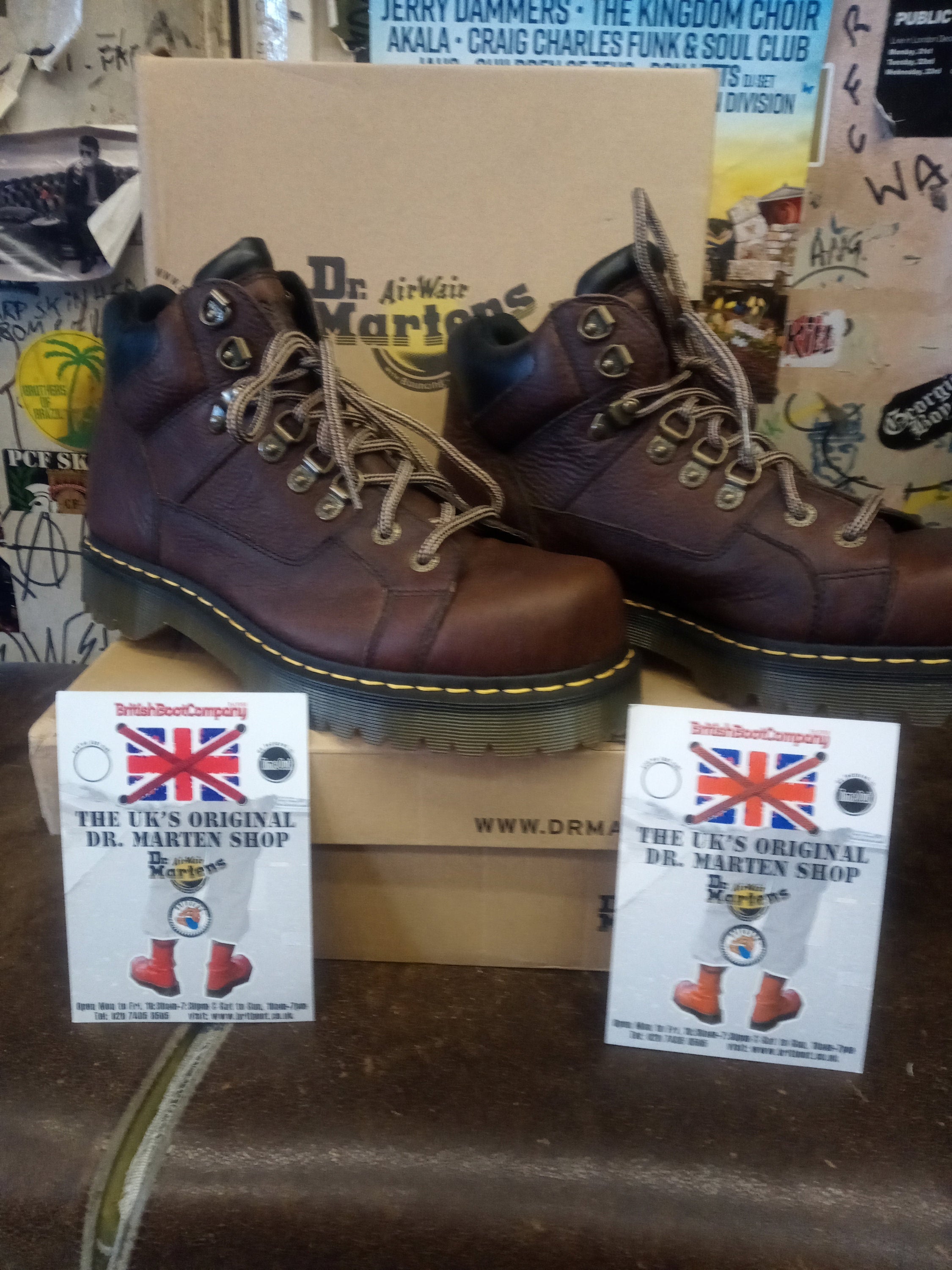 Dr Doc Martens 8699 Black Boots size 13 Dr Martens 8699 Martens 8699 Black Leather BootsMen main image 2