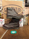 SOLOVAIR SV12 Brown Steel Boot 6 Hole Size 9
