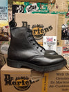 Dr Martens Pewter Metallic 6 Eyelet Boots Made in England Size 9