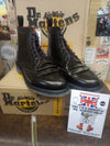 Dr Martens Ailee Brogue Boot Grey Rub Off Size 3