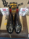 Dr Martens Ailee Brogue Boot Grey Rub Off Size 3
