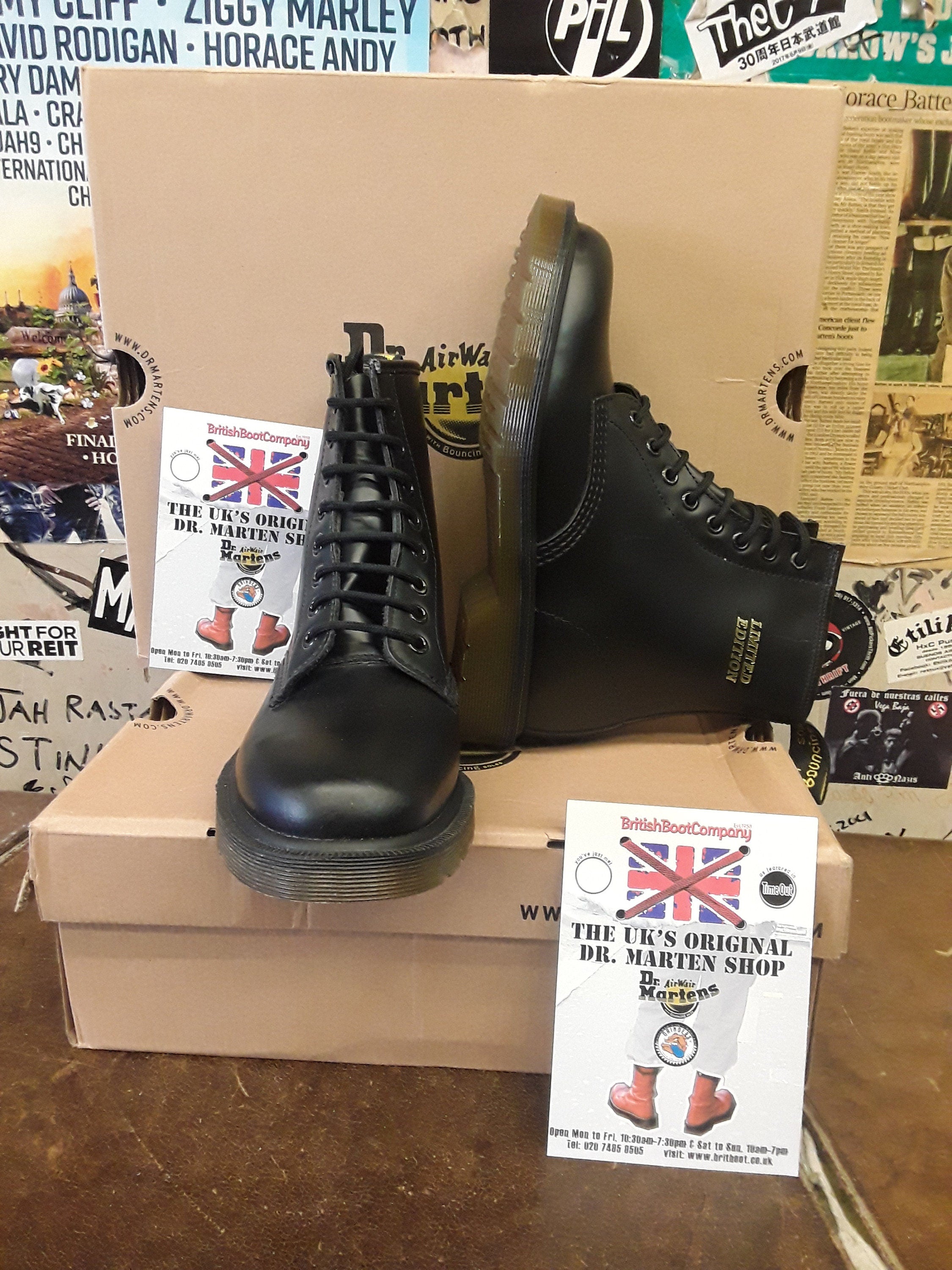 Dr Martens 1460 Black Limited Edition 8 Hole
