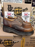 Dr Martens 3 Hole Natural Toe Cider Mill Abalene Made In England Size 4
