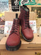 Dr Martens Red Crazy horse 6 hole limited Edition,  Various Sizes