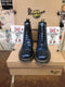 Dr Martens 1460 Navy Shimmer 8 Hole Sizes 3 and 4