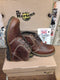 Dr Martens Luke 4 Hole Size 8 Brown Leather
