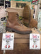 Dr Martens Tan Slate Sole Boot Size 8