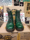 Dr Martens 1460 Green Smooth Made in England Size 4