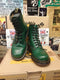 Dr Martens 1460 Green Smooth Made in England Size 4