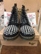 Dr Martens 1460, Spike, Black Smooth Leather, 8 Hole Boots / Various Sizes
