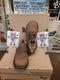 Dr Martens 6p35 Tan Buckskin Velcro Strap Shoe Size 5