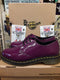 Dr Martens Purple Patent 3 hole shoes,  limited Edition.  1461 size 8