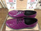 Dr Martens Purple Patent 3 hole shoes,  limited Edition.  1461 size 5 & 8