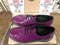 Dr Martens Purple Patent 3 hole shoes,  limited Edition.  1461 size 8