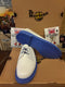Dr Martens 1461, White Leather Shoes, Blue Sole, Womens Shoes / Various Sizes
