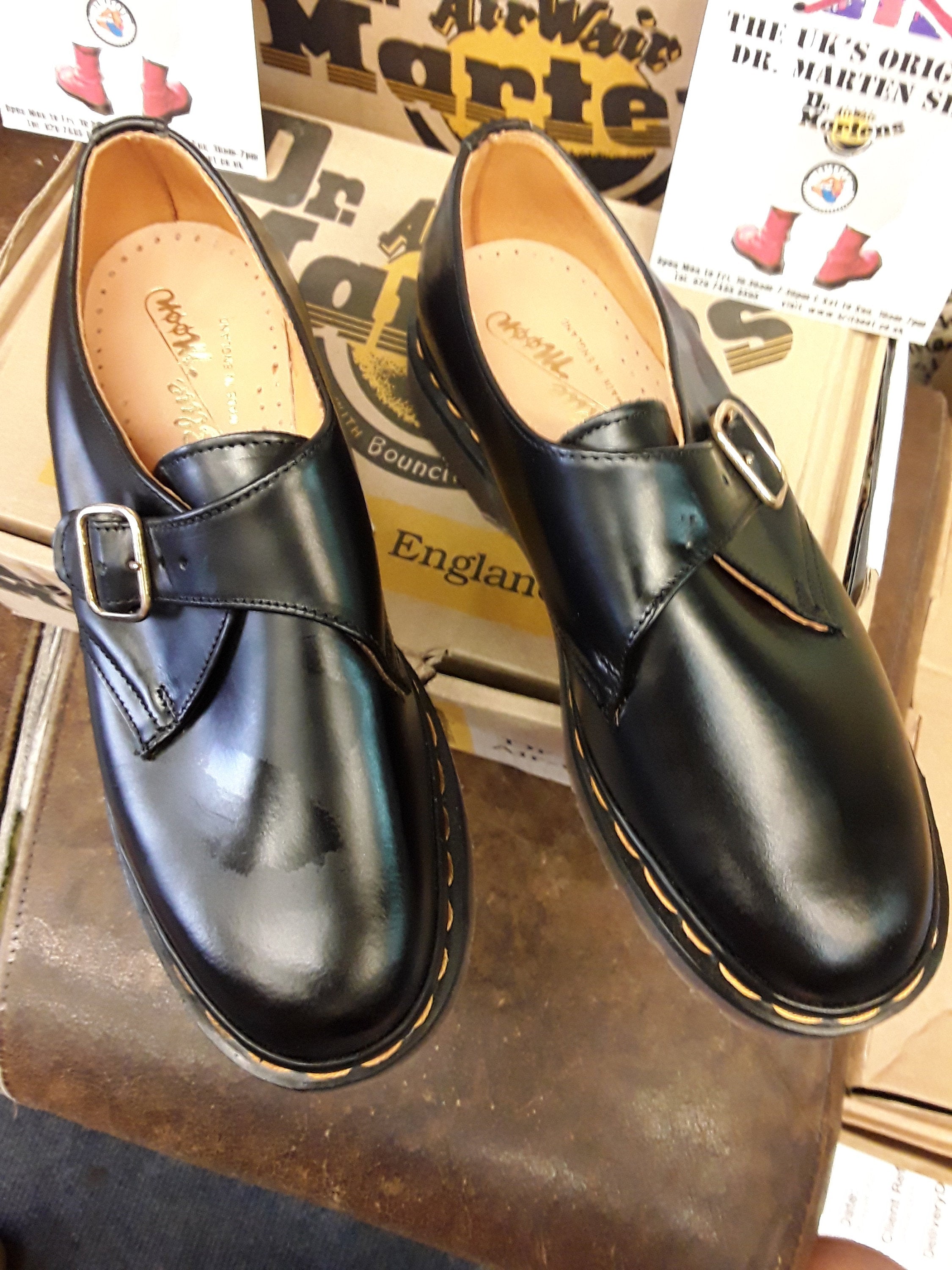 Dr Martens 2039z Made in England Monk Strap Shoe