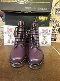 Dr Martens 1460 Purple 8 Hole Made in England Size 3