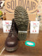 SOLOVAIR SV12 Brown Steel Boot 6 Hole Size 9