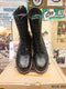 Dr Martens Vintage / Size UK8 / Boots Made in England / Black Hawkins 10 Hole
