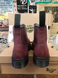 Dr Martens Red Crazy horse 6 hole limited Edition,  Various Sizes