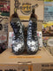 Dr Martens Made in England Grey Camouflage 6 Hole Boots Size 5