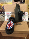 George Cox Robot Union Jack Creepers Made in England Size 2