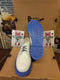Dr Martens 1461, White Leather Shoes, Blue Sole, Womens Shoes / Various Sizes