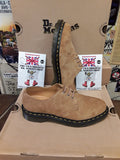 Dr Martens 1461, Tan Buckskin Shoes, Size UK6, Womens Soft Leather Shoes, Casual Shoes