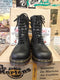 Dr Martens Black Waxy Assault boots Size 7 Made in England