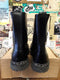 GRIPFAST Vintage 90's, 10 hole Steel Toe, Men's Black boots, Commando Sole, Leather Boots