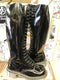 Dr Martens Made in England 9730 Black Patent 20 Hole Size 4
