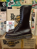 Dr Martens Vintage Made in England Burgundy 14 Hole Boot Size 4 UK