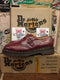 Dr Martens Made in England Export Quality Monk Strap Cherry Red Shoe Size 8