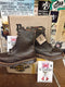 Dr Martens 1490 Tan Greasy 10 Hole Made in England Size 7