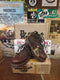 Dr Martens 8082z Made in England Tan Hiking Boot Size 4