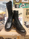 Dr Martens Vintage / Size UK8 / Boots Made in England / Black Hawkins 10 Hole