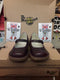 Dr Martens Bugundy Mel Mary Jane&#39;s Size 4