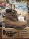 Dr Martens Made in England 6-D Ring Brown Industrial Steel Toe Boots Size 7