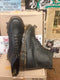 Dr Martens Vintage 1460z Black Greasy  8 Hole Made in England Size 12
