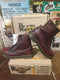 Dr Martens 1460 Red Vintage 8 Hole Made in England Size 9