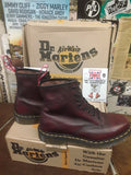 Dr Martens 1460 Red Vintage 8 Hole Made in England Size 9