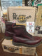 Dr Martens 1460 Vintage 90's, Size UK9, Made in England, Mens Red Ankle Boots, 8 Eye Leather Boots