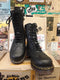 Dr Martens Black Waxy Assault boots Size 7 Made in England