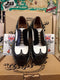 Gripfast Made in England Black and White Size Two Tone Brogue Various Sizes