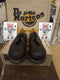 Dr Martens Made in England 1925z Chocolate Waxy Steel Size 7