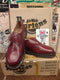Dr Martens Made in England Export Quality Monk Strap Cherry Red Shoe Size 8