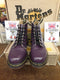 Dr Martens 8175 Made in England Purple 6 Hole Size 5