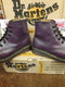 Dr Martens 8175 Made in England Purple 6 Hole Size 5