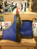 Dr Martens 1460 Wild Blue Softy, 8 Hole Ankle Boots, Womens Leather Boots / Various Sizes